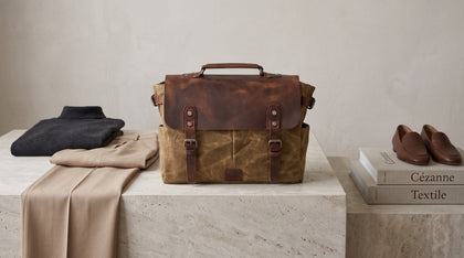 Canvas & Leather Messengers
