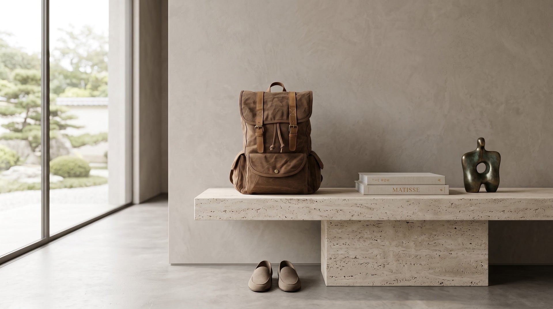 Canvas & Leather Backpacks