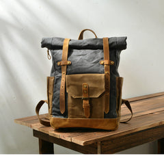 Waxed Canvas Travel Rucksack