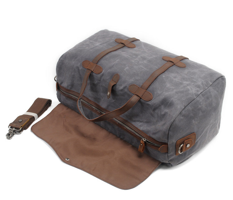 Waxed Canvas Travel Bag