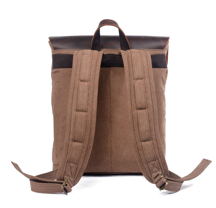 Hard-Waxed Canvas Travel Rucksack