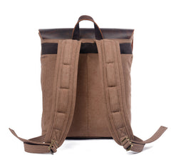 Hard-Waxed Canvas Travel Rucksack