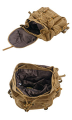 Soft Waxed Canvas Rucksack
