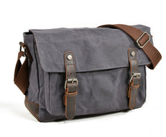 Oil-Waxed Canvas Sling Bag