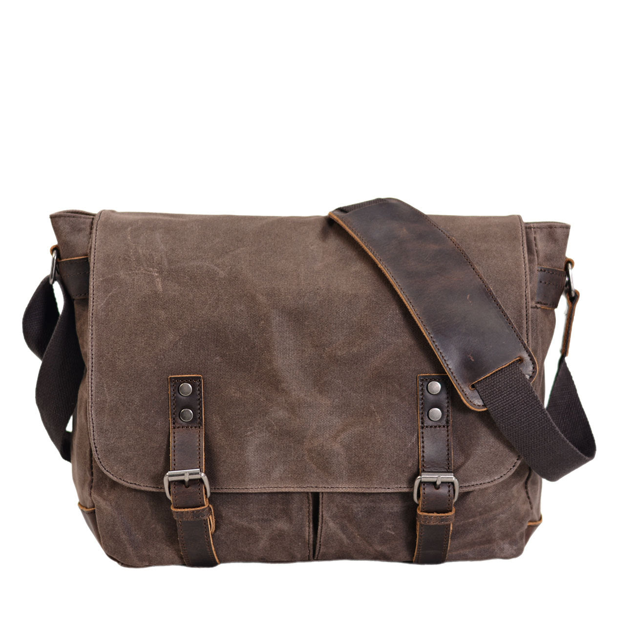 Canvas Laptop Crossbody Bag