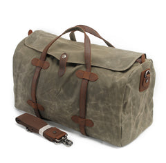 Waxed Canvas Travel Bag