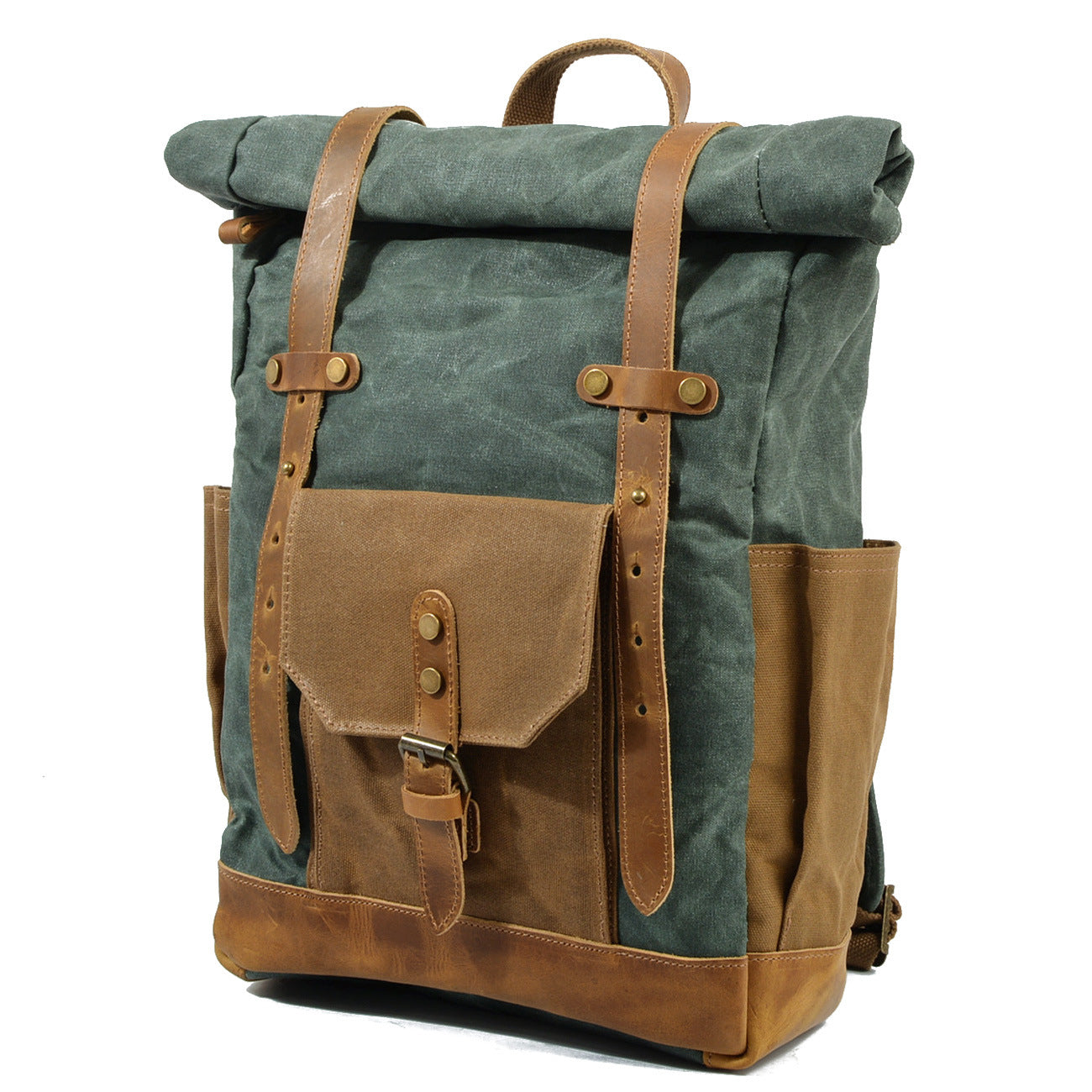 Waxed Canvas Travel Rucksack