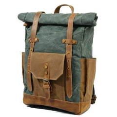 Waxed Canvas Travel Rucksack
