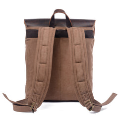 Hard-Waxed Canvas Travel Rucksack