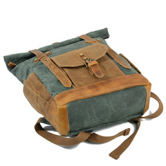 Waxed Canvas Travel Rucksack