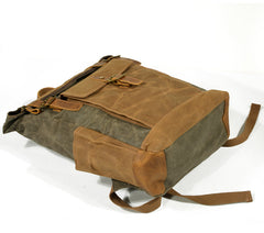 Oil-Waxed Canvas Weekend Rucksack