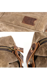 Waxed Canvas Washbag, Small
