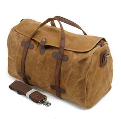 Waxed Canvas Travel Bag