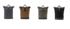 Waxed Canvas College Rucksack