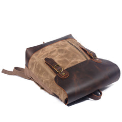 Hard-Waxed Canvas Travel Rucksack