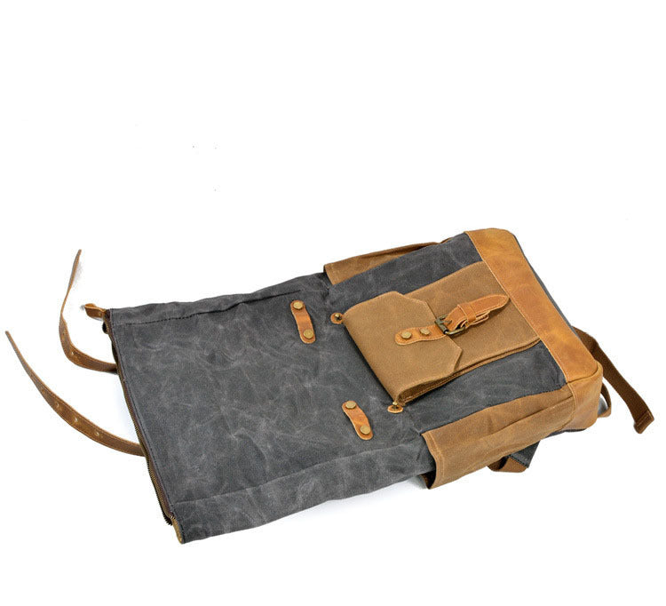 Waxed Canvas Travel Rucksack