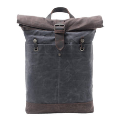 Waxed Canvas College Rucksack