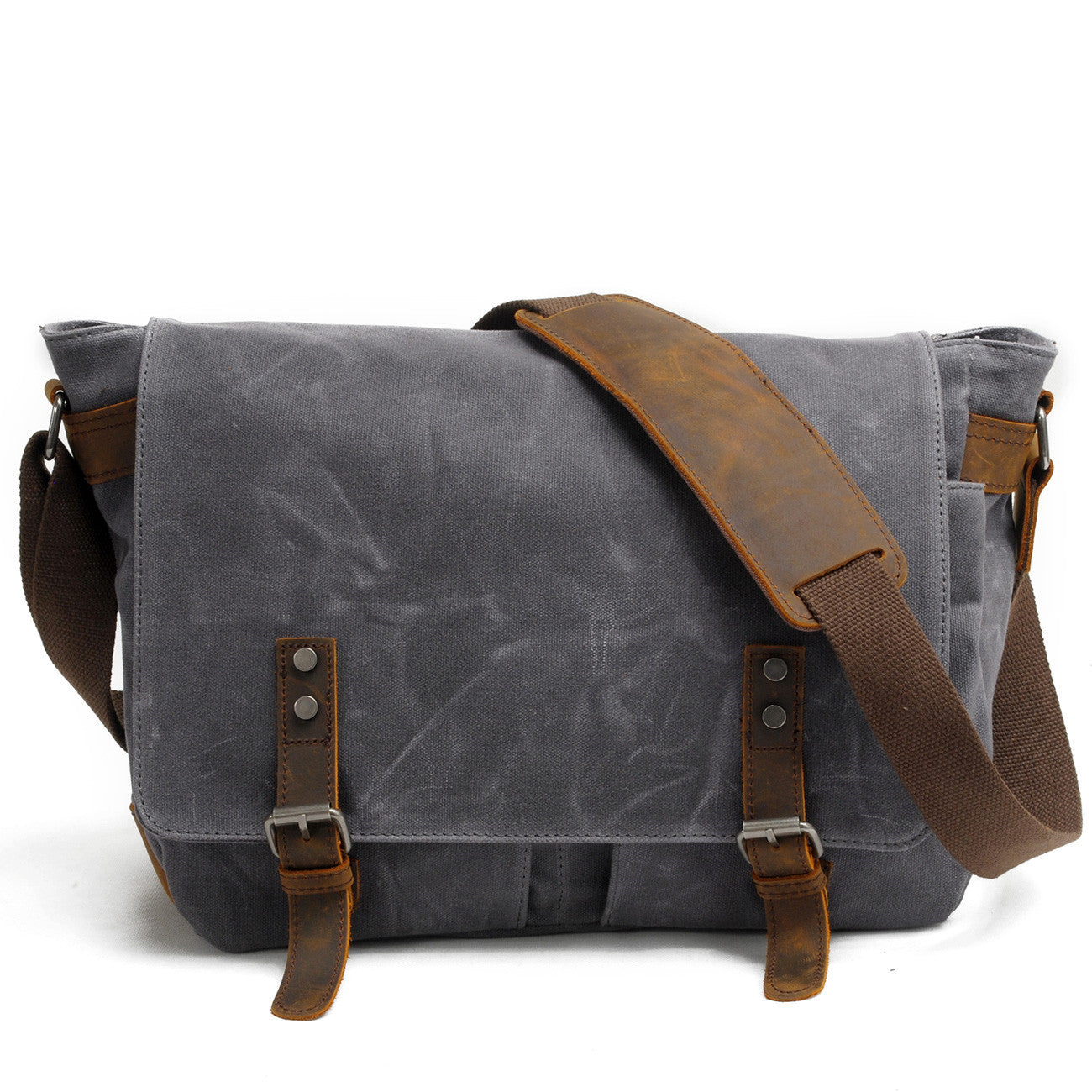 Canvas Laptop Crossbody Bag