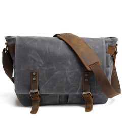Canvas Laptop Crossbody Bag