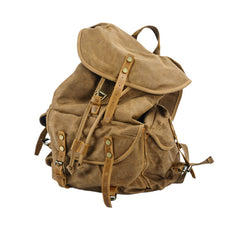 Soft Waxed Canvas Rucksack