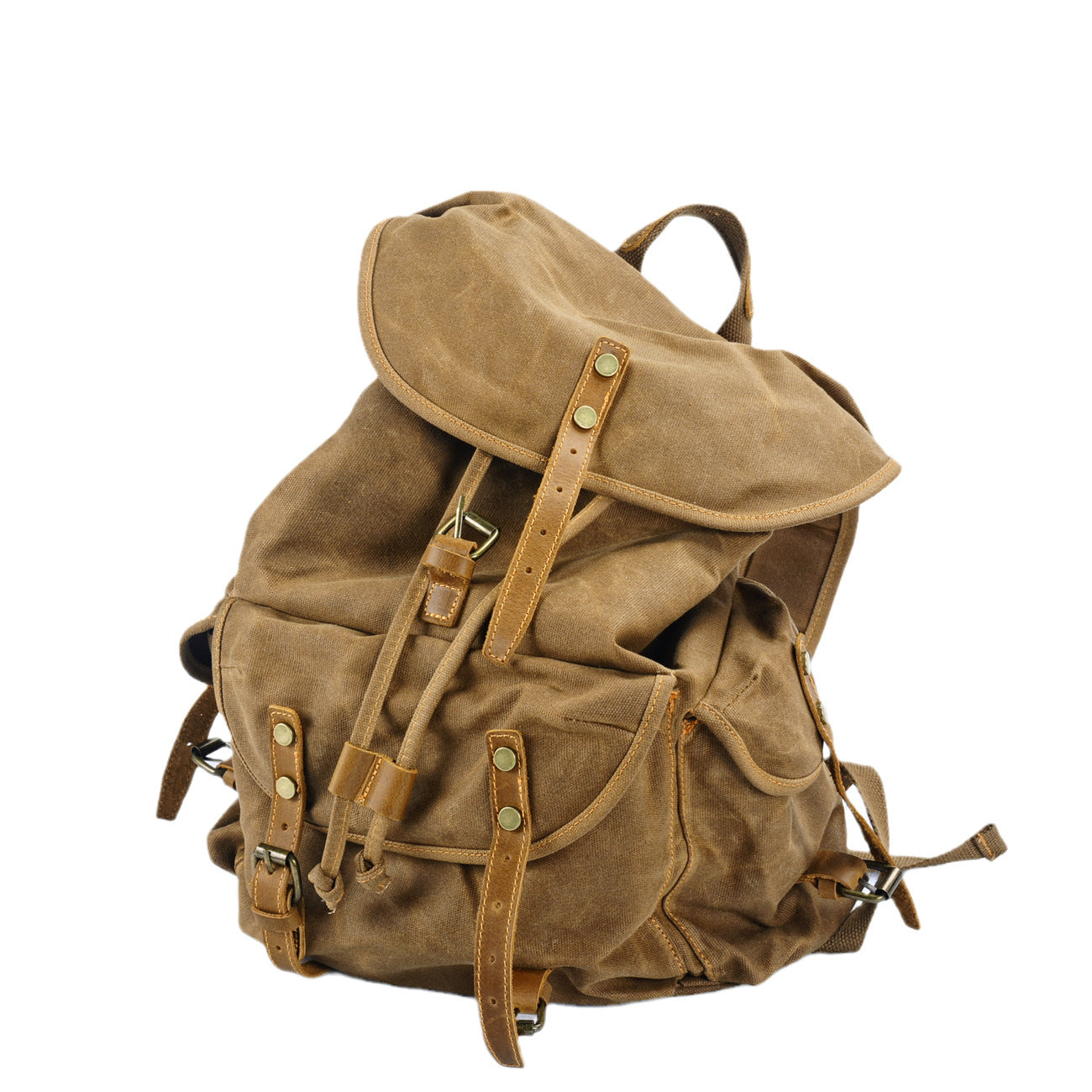 Soft Waxed Canvas Rucksack