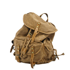 Soft Waxed Canvas Rucksack