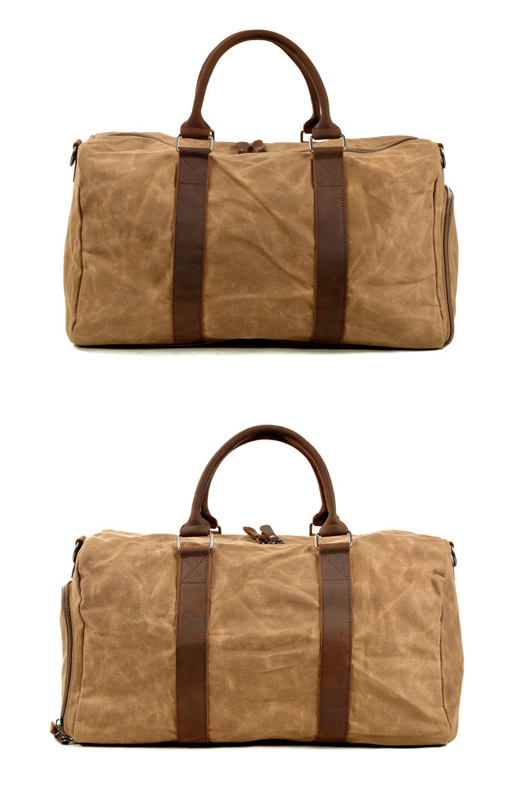 Canvas Gym Bag, Wet & Dry