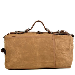 Rough Waxed Canvas Military Bag