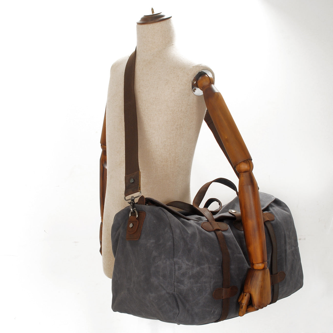 Waxed Canvas Travel Bag