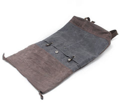 Waxed Canvas College Rucksack