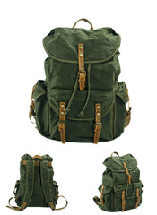 Soft Waxed Canvas Rucksack