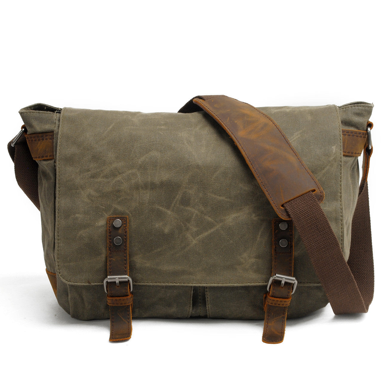 Canvas Laptop Crossbody Bag