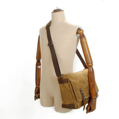 Canvas Laptop Crossbody Bag