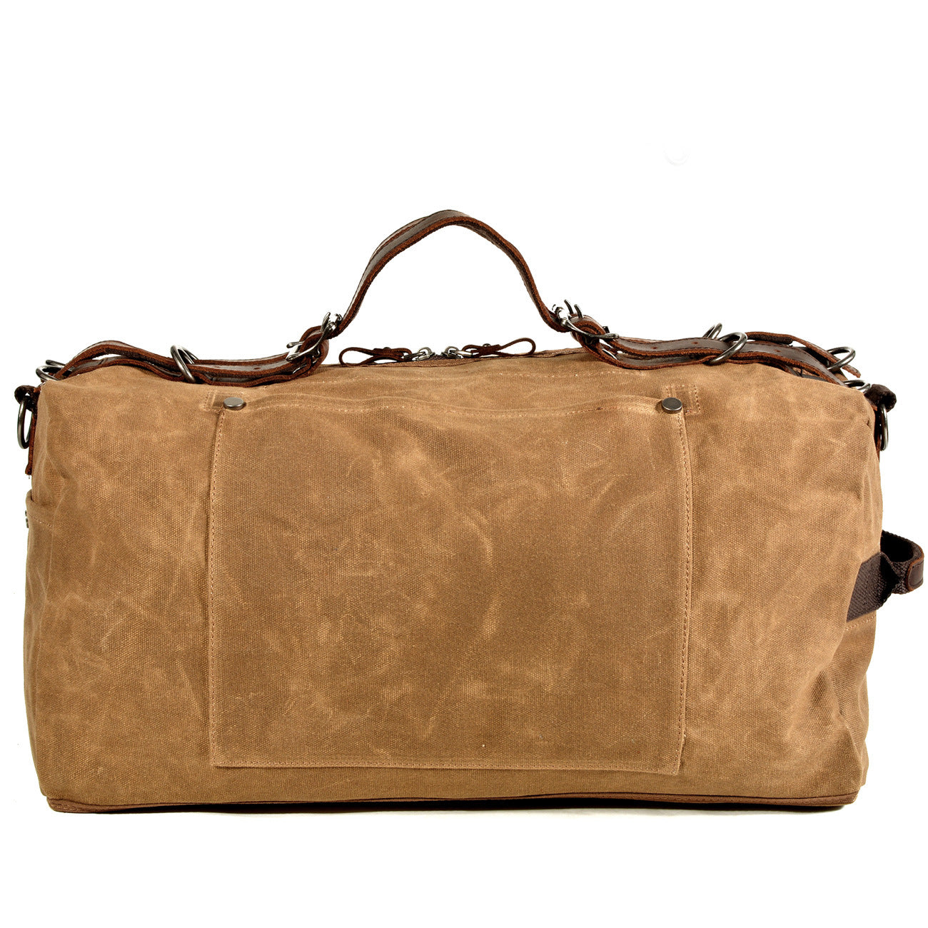 Rough Waxed Canvas Military Bag