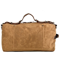 Rough Waxed Canvas Military Bag