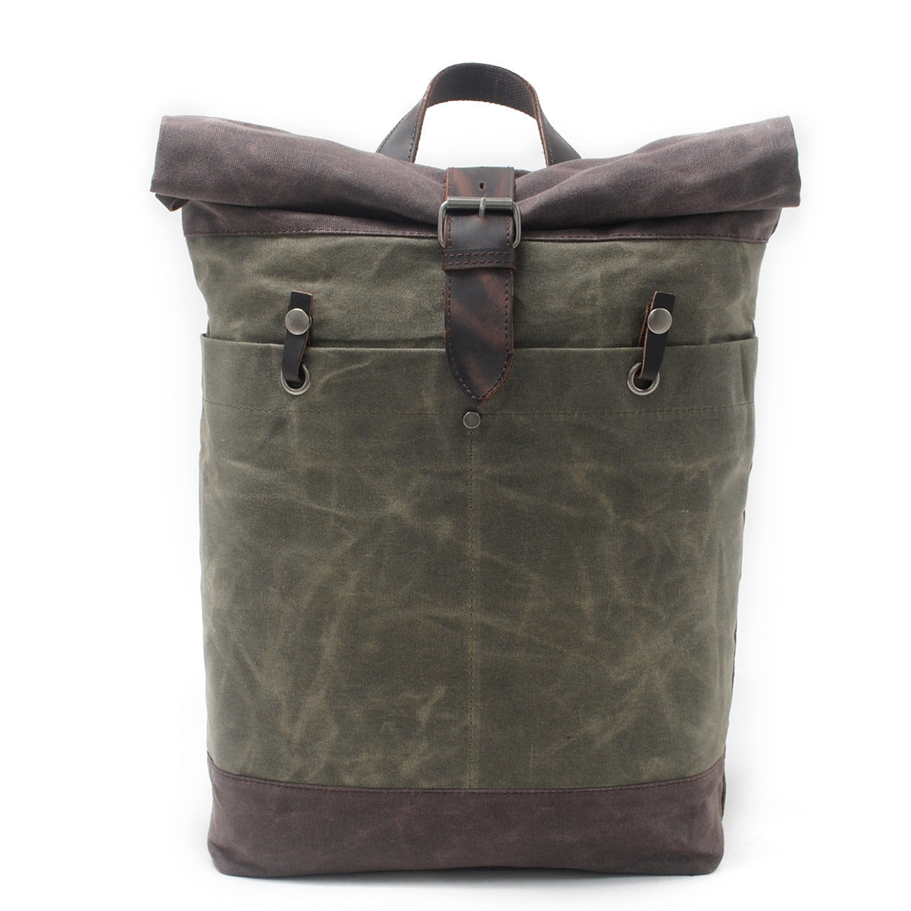 Waxed Canvas College Rucksack