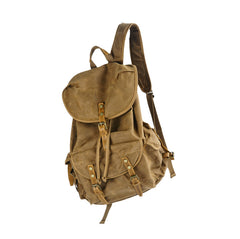 Soft Waxed Canvas Rucksack