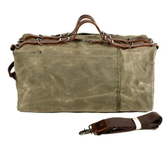 Rough Waxed Canvas Military Bag