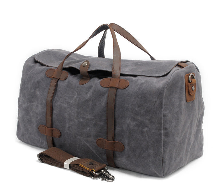 Waxed Canvas Travel Bag