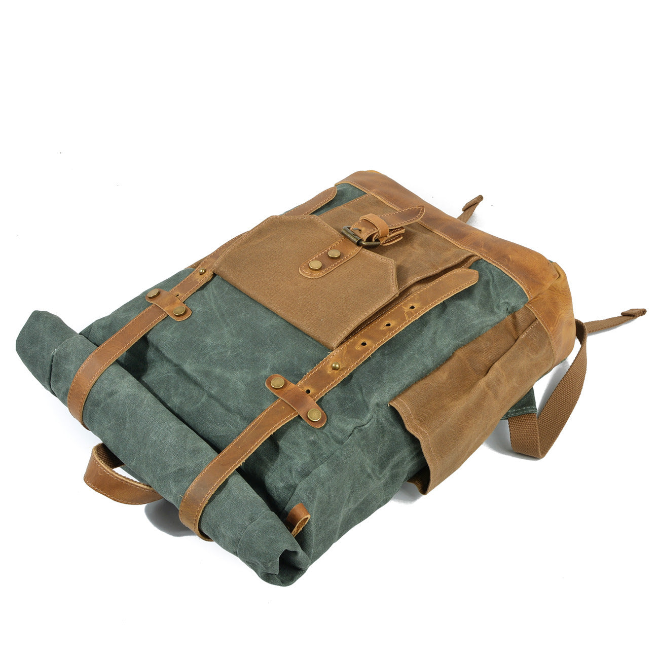 Waxed Canvas Travel Rucksack