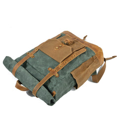 Waxed Canvas Travel Rucksack