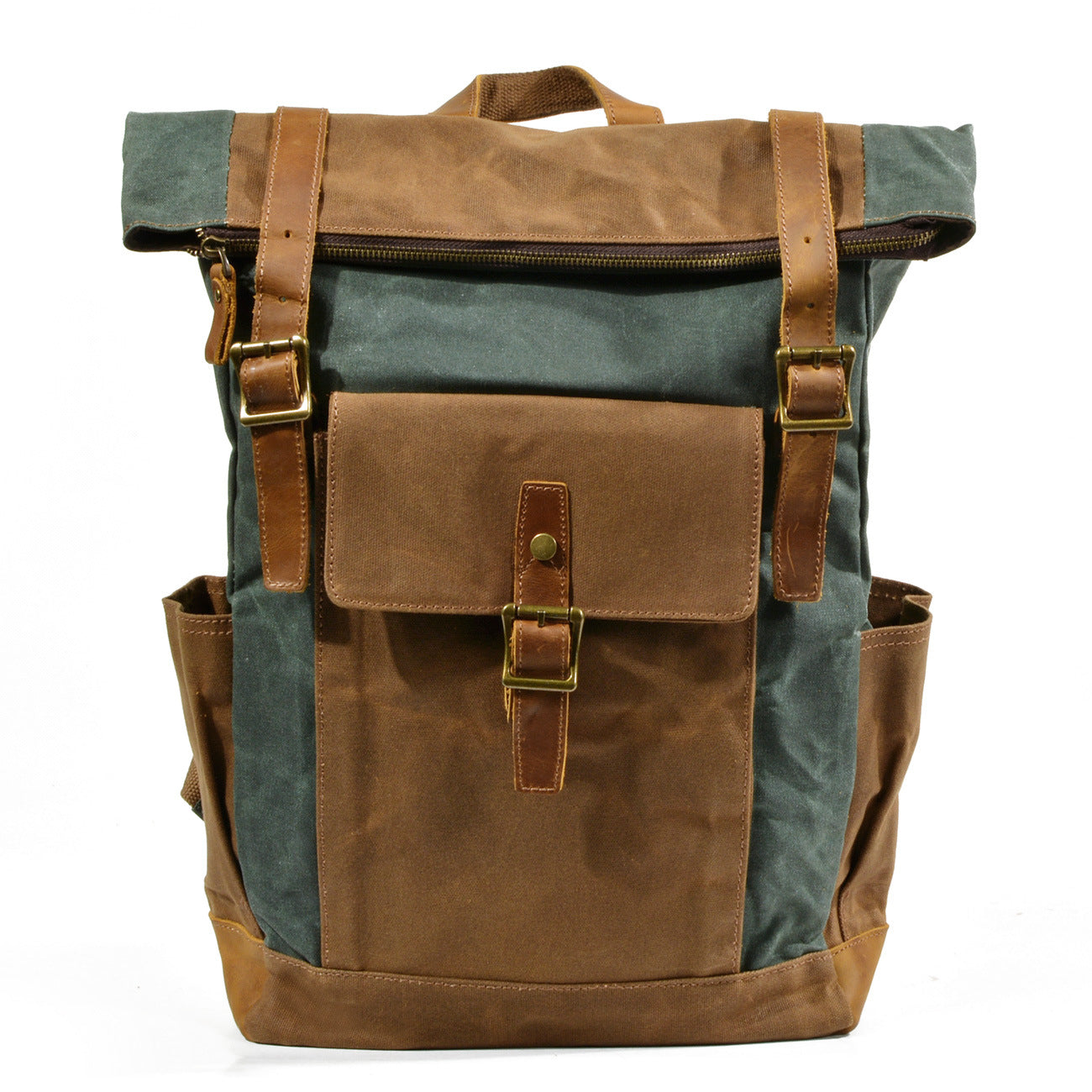 Oil-Waxed Canvas Weekend Rucksack