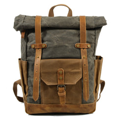 Waxed Canvas Travel Rucksack