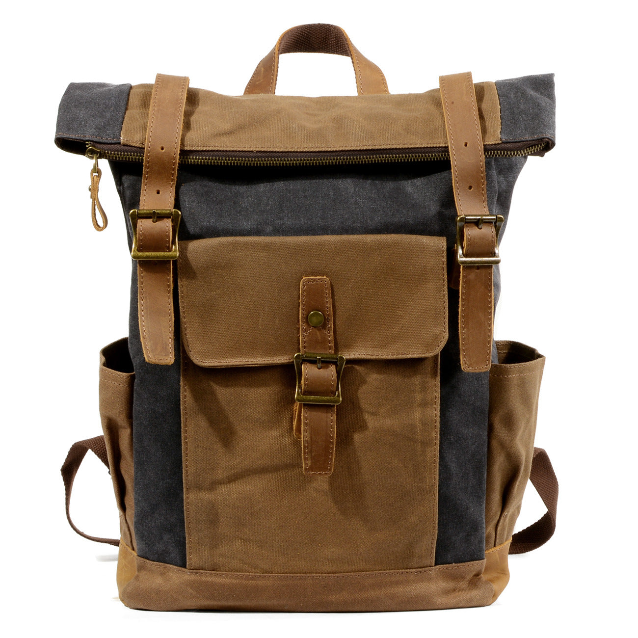 Oil-Waxed Canvas Weekend Rucksack