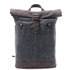 Waxed Canvas College Rucksack