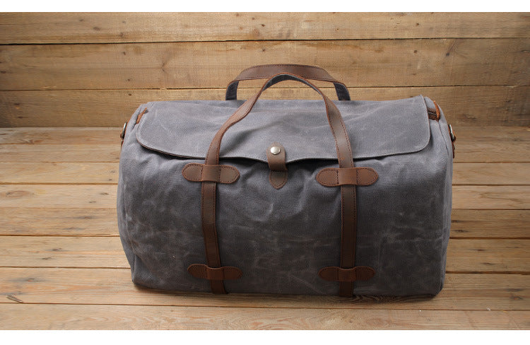 Waxed Canvas Travel Bag