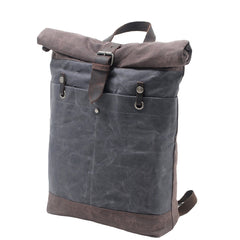 Waxed Canvas College Rucksack