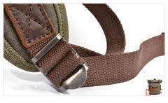 Oil-Waxed Canvas Outdoor Rucksack