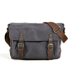 Oil-Waxed Canvas Sling Bag