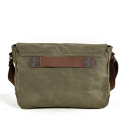 Oil-Waxed Canvas Sling Bag